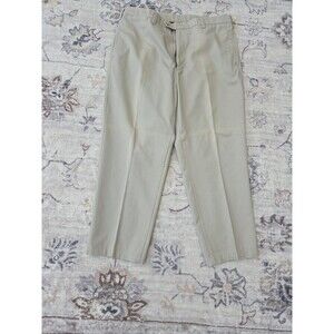 #491 Savane Motion Men's 38x29 100% Cotton beige chinos dress pants